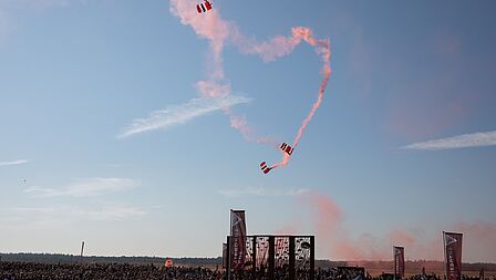 Red Devils Parachute Regiment uit Groot-Brittanië